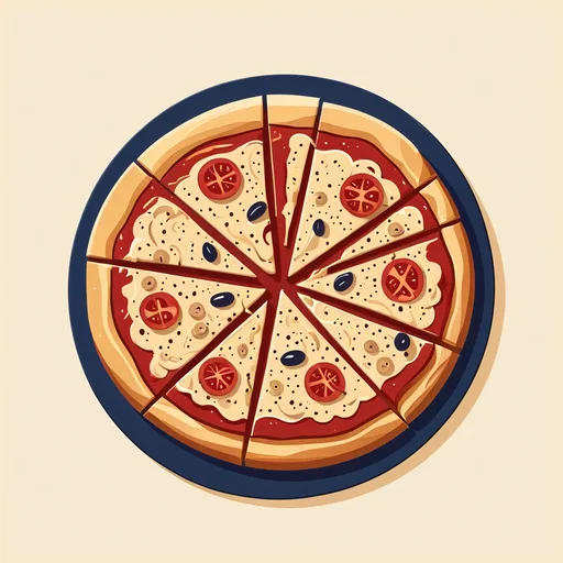 Pizza con base de arroz