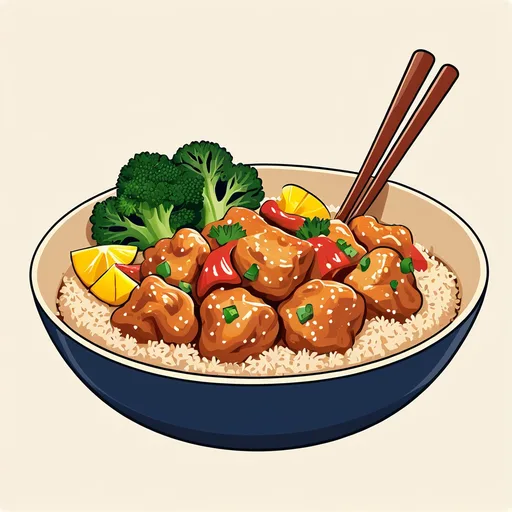 태국식 파인애플 치킨 볶음