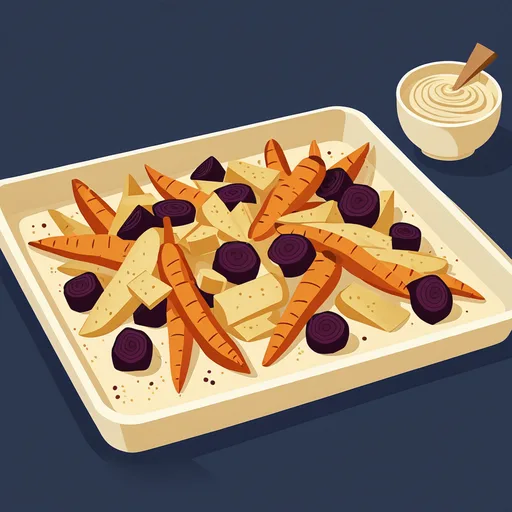 Inihaw na Root Vegetables