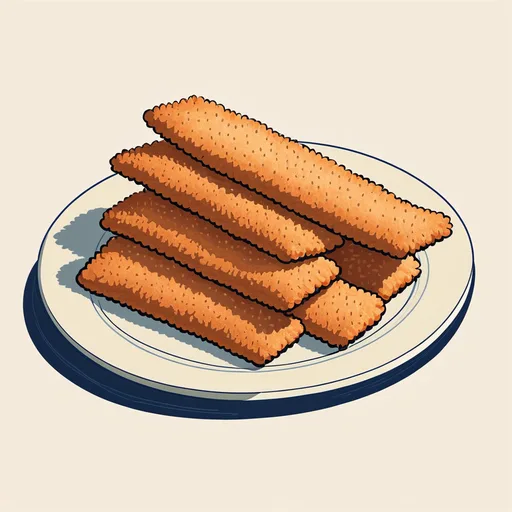 Lachs-Sticks