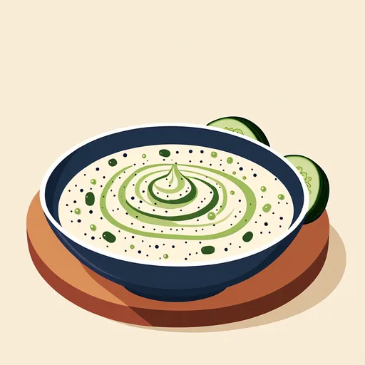 오이 요거트 크림치즈 딥