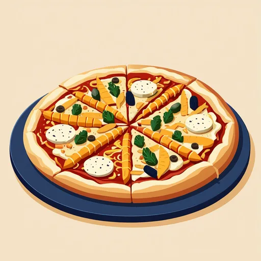 Boter-kaas-en-eieren groentepizza