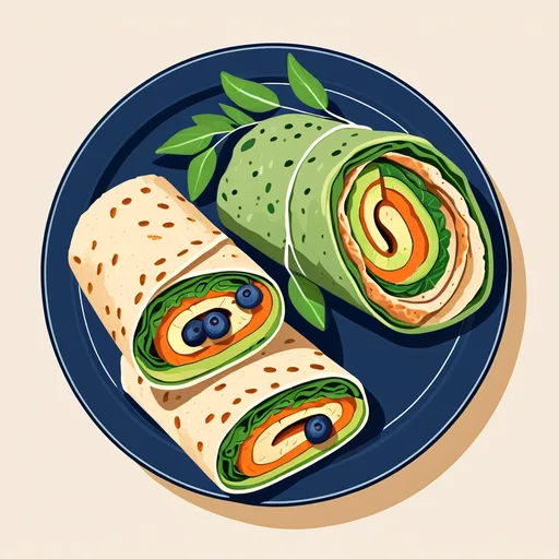 Wrap d'été super avocado