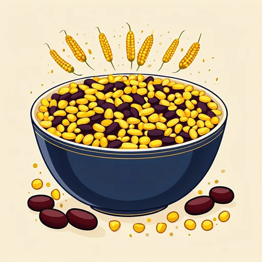 Món Ngũ Cốc và Đậu Trộn