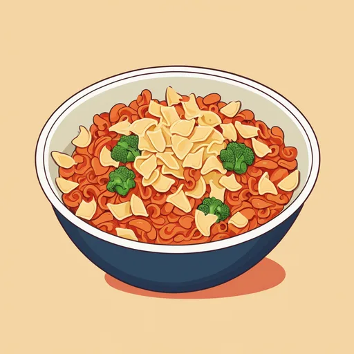 Feestelijke pasta