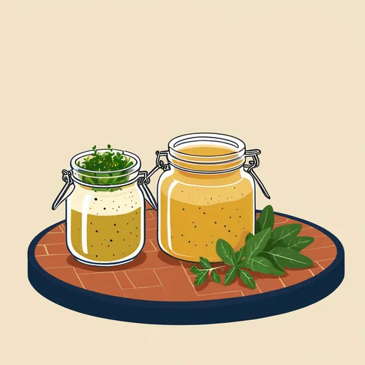Baharatlı ve Aromatik Salata Sosu